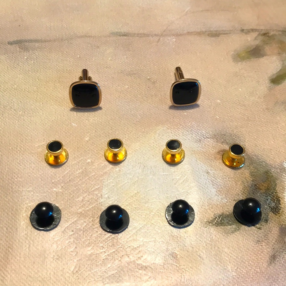 Cuff Links & Studs Set - image 1